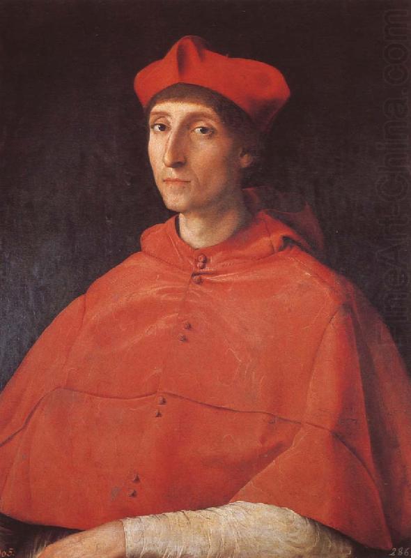 Portrait of cardinal, RAFFAELLO Sanzio